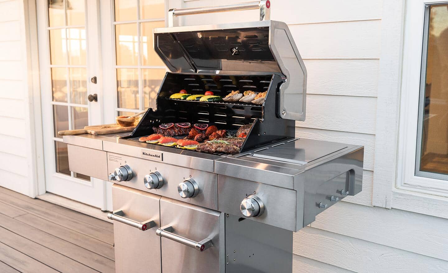 Barbeque grills at home depot store